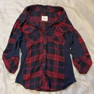 Flannel Button-Up Women's Size M
